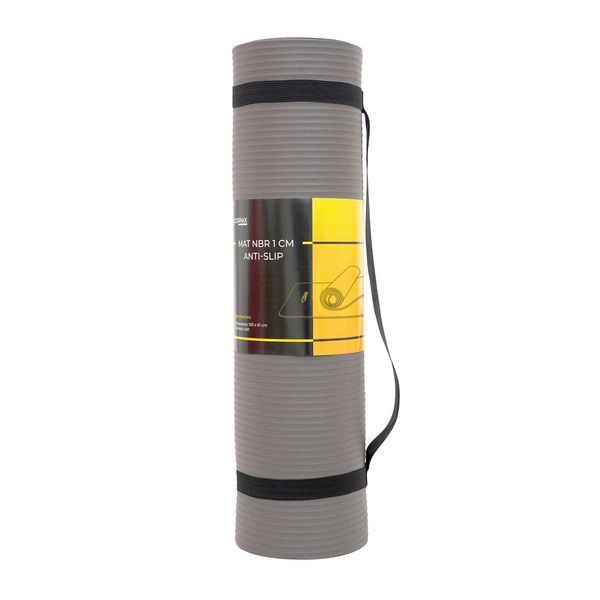 Cornix NBR 183 &times; 61 &times; 1 cm Sports Mat for Yoga and Fitness XR-0012 Grey
