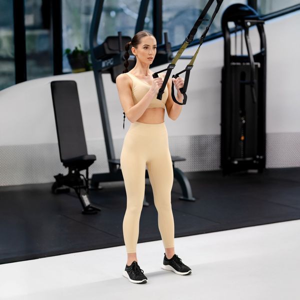 Тренувальні петлі Gymtek Pro, розмір 133-185 см, хакі