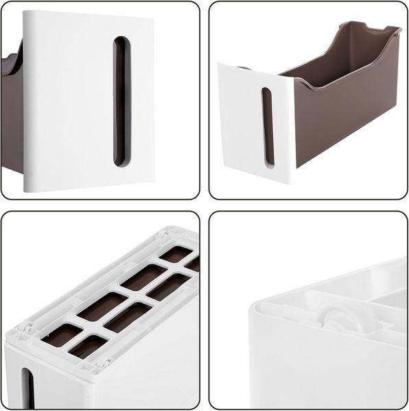 Етажерка на колесах Leobert вузька на 4 шухляди, білий &mdash; фото