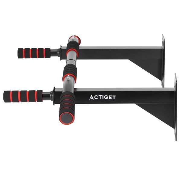 Настенный турник Actiget ACT0028, многофункциональный, черный &mdash; фото