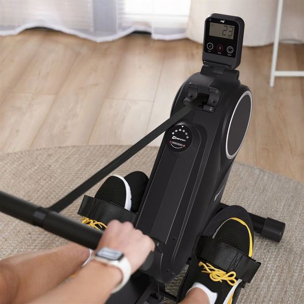 Hop-Sport HS-055R Creek magnetic rowing machine, up to 110 kg, black