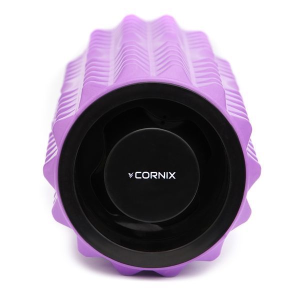 Масажний ролик Cornix EVA 33 &times; 12.5 см (валик, роллер) XR-0338 Violet &mdash; фото