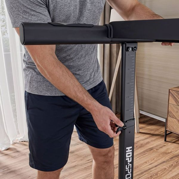 Бігова доріжка Hop-Sport HS-1900LB Standy, електрична, складна, до 120 кг, чорна