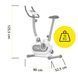 Cornix Hanna Magnetic Exercise Bike, Upright, White/Grey