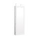 Costway Pure Beauty White Hanging Jewelry Mirror Cabinet