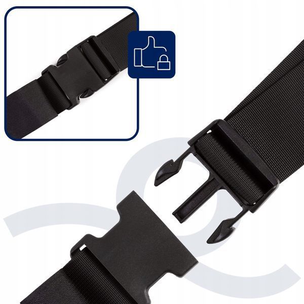 Aquaget AQ0052 SUP Board Carrying Strap, Shoulder, Black