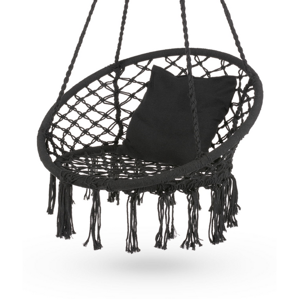 Boho Outtec XXL Garden Swing, Black