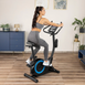 Велотренажер Gymtek XB3000 електромагнітний, до 150 кг, синій