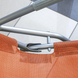 Jumi Folding Lounge Chair, Orange