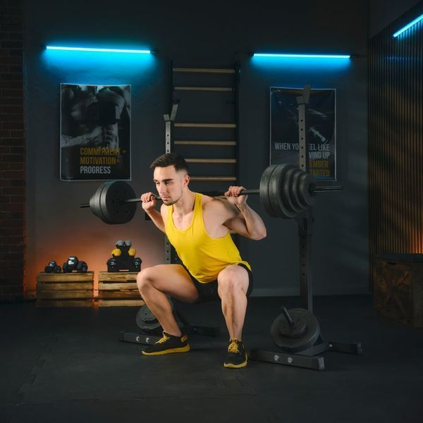Trex Sport TX-090S Adjustable Barbell Stands