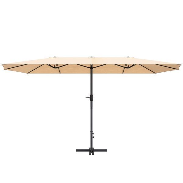 CASTELA DV-147GU Garden Umbrella, Beige