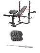 Hop-Sport Premium set with barbell and straight bar, 39&ndash;59 kg