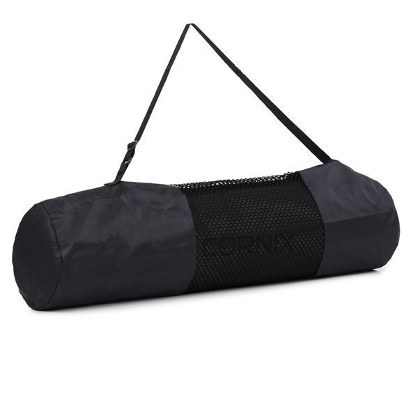 Cornix TPE Sports Mat 183 &times; 61 &times; 0.6 cm for Yoga and Fitness XR-0349 Black/Grey