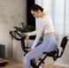 Hop-Sport HS-3030X Apeks X-Bike Exercise Bike, Magnetic, Up to 120 kg, Grey