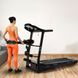 GYMTEK XTM500 treadmill with massager, electric, folding, up to 135 kg, black