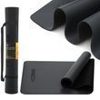Килимок спортивний Cornix PU 183 &times; 68 &times; 0.4 см для йоги та фітнесу XR-0317 Black