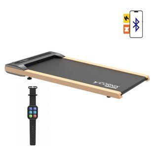 Бігова доріжка для ходьби Cornix Diana Walking Pad, електрична, портативна, колір дуб &mdash; фото