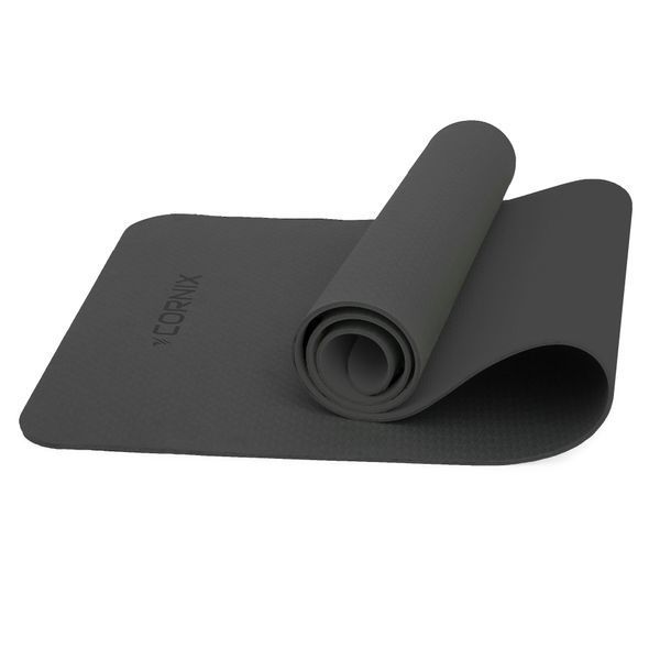Килимок спортивний Cornix TPE 183 &times; 61 &times; 0.6 см для йоги та фітнесу XR-0350 Black &mdash; фото