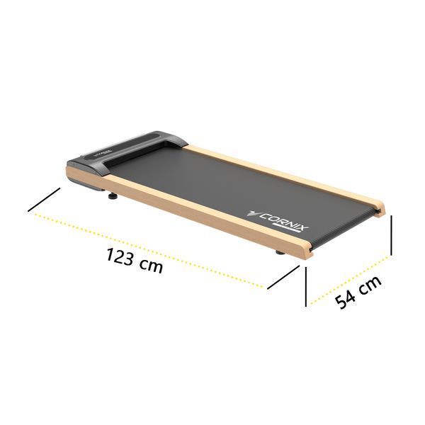 Беговая дорожка для ходьбы Cornix Diana Walking Pad, электрическая, портативная, цвет дуб &mdash; фото