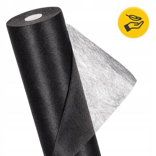 Простирадло одноразове 4FIZJO 50 м x 60 см в рулоні 18 г/м&sup2; Black (P-5905973406826)