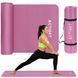 Килимок спортивний Actiget NBR 183 &times; 61 &times; 1 см для йоги та фітнесу ACT0018 Pink &mdash; фото 1