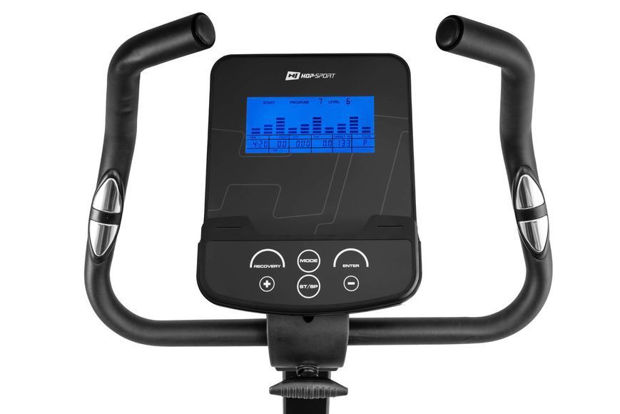 Hop-Sport HS-005H Host Exercise Bike, Electromagnetic, Up to 150 kg, Gold