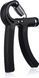 Gymtek 5 in 1 hand and finger gripper set with case, ABS, black