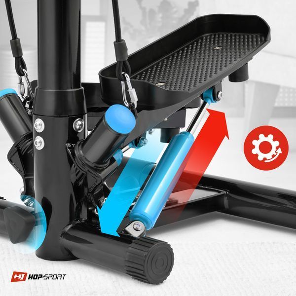 Hop-Sport HS-055S Noble Stepper, up to 100 kg, blue