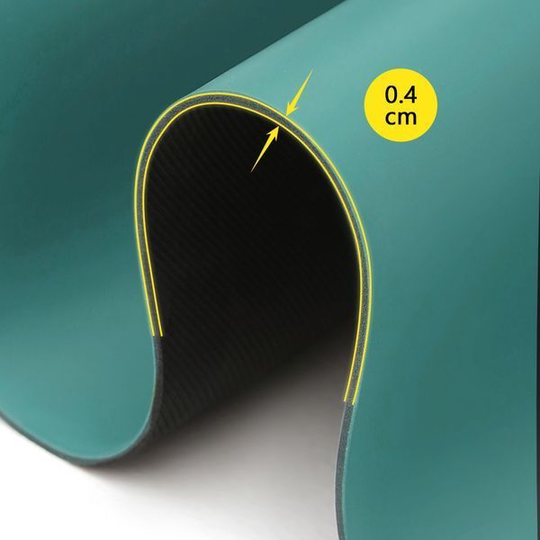 Cornix PU Sports Mat 183 &times; 68 &times; 0.4 cm for Yoga and Fitness XR-0318 Turquoise