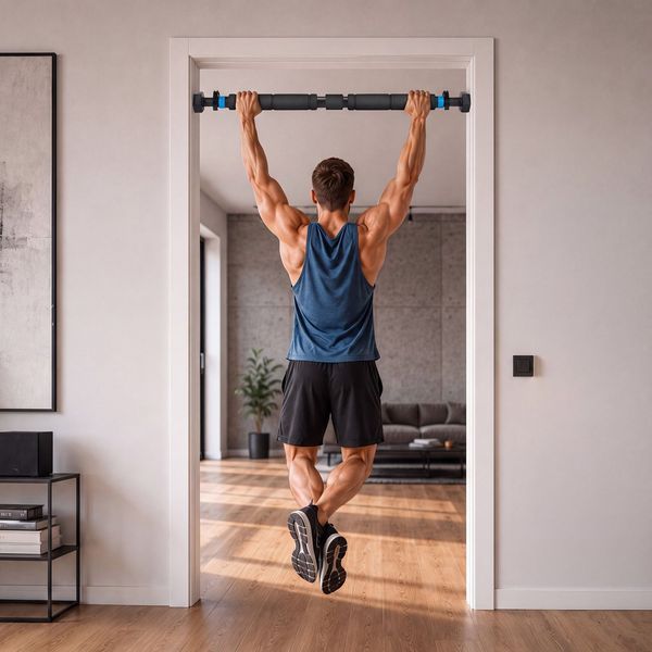 Adjustable pull-up bar GYMTEK 65-100 cm