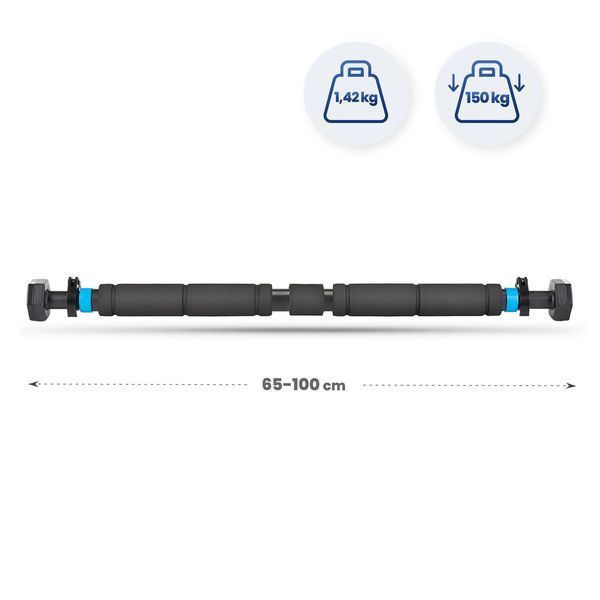 Adjustable pull-up bar GYMTEK 65-100 cm