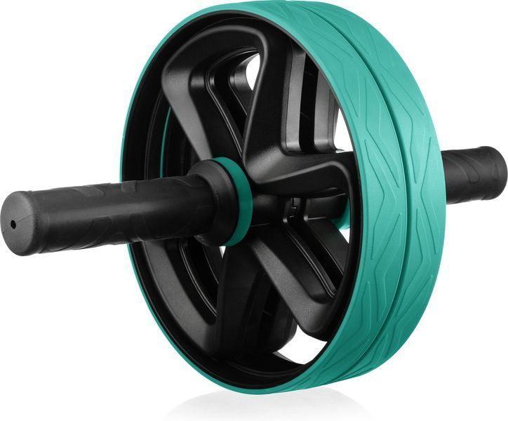 Double Gymtek Ab Roller, Blue