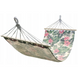 Jumi Garden fabric hammock with spreader bar and cover, tropical