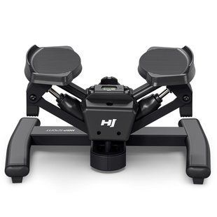 Степпер Hop-Sport HS-060S 2в1 Snash, до 110 кг, чорний 5902308240322 фото