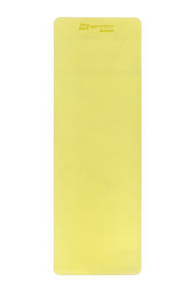 Килимок для фітнесу TPE 0,6 см HS-T006GM, жовто-сірий 5902308224636 фото