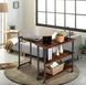 Стіл L-подібний Costway King обертовий в стилі Loft &mdash; фото 9