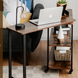 Стіл L-подібний Costway King обертовий в стилі Loft &mdash; фото 14