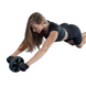 York Fitness Deluxe Ab roller, size 5,3 &times; 28,5 &times; 22.9 cm