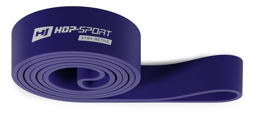 Резинка для фітнесу Hop-Sport 16-39 кг HS-L032RR, Латекс, опір 16-39, фіолетова 5902308217485 фото