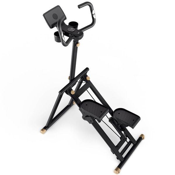 Степпер сходовий Hop-Sport HS-100B Piker, до 120 кг, чорний