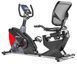 Горизонтальний велотренажер Hop-Sport HS-070L Helix червоний iConsole+, електромагнітний, до 150 кг, червоний