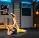 Коврик для йоги Trex Sport TX-018NGM NBR 1 см 180 &times; 60, чорний &mdash; фото 11