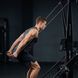 Лижний тренажер аеродинамічний Gymtek Ski Trainer, до 180 кг, чорний 5905884428542 фото 5
