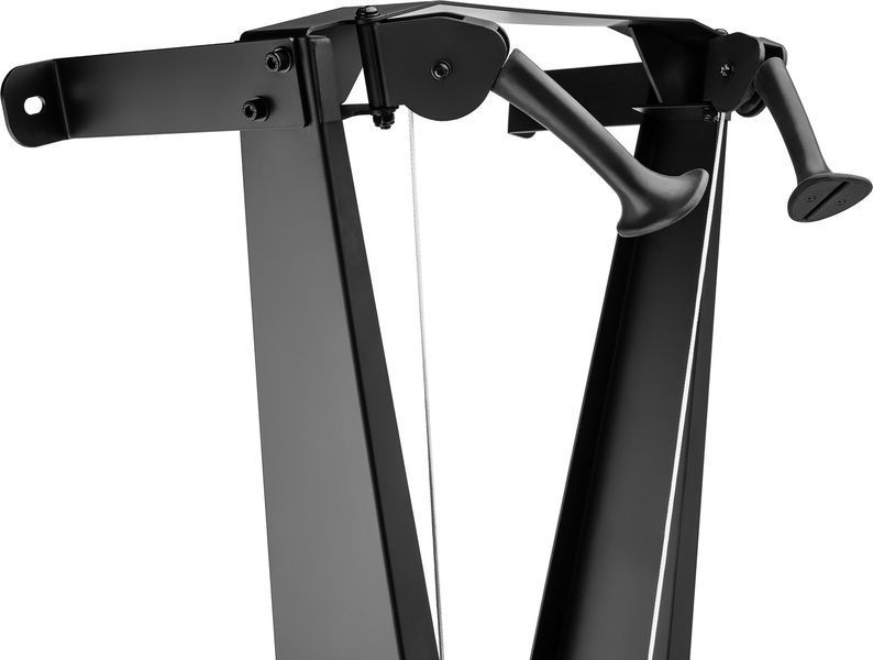 Лижний тренажер аеродинамічний Gymtek Ski Trainer, до 180 кг, чорний 5905884428542 фото