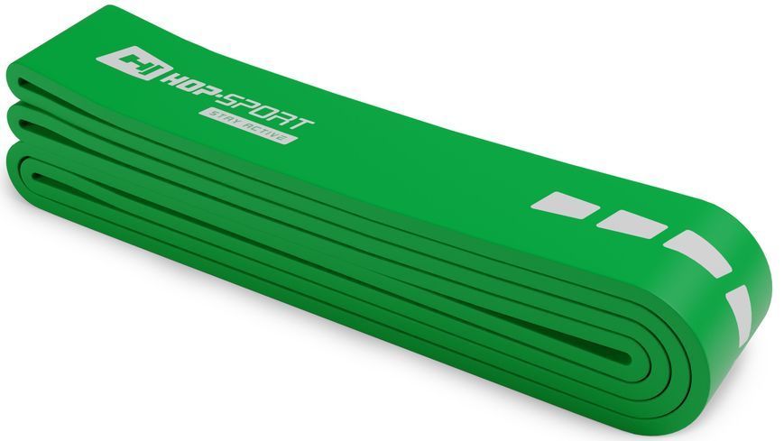 Hop-Sport fitness band 23-57 kg HS-L044RR, Latex, resistance 23-57, green
