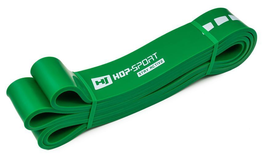 Hop-Sport fitness band 23-57 kg HS-L044RR, Latex, resistance 23-57, green