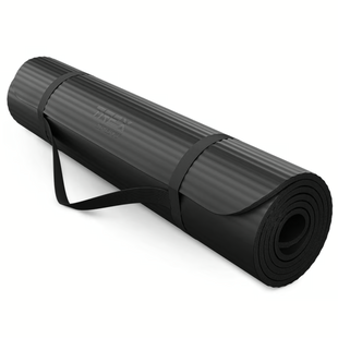 Коврик для йоги Trex Sport TX-019NGM NBR 1 см 190 &times; 80, чорний 5902308231900 фото