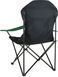 Outtec Folding Camping Chair with Carry Bag, Black-Green