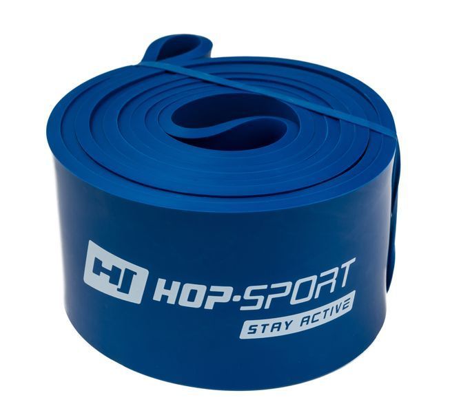 Резинка для фітнесу Hop-Sport 28-80 кг HS-L064RR, Латекс, опір 28-80, синя