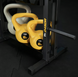 2-Tier Rack for Dumbbells, Weight Plates and Kettlebells TX-045DR